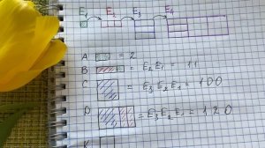 Измерение площади меркой Е в троичной системе счисления.Математика. Д.Б.Эльконин-В.В.Давыдов 2 клас