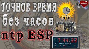 Точное время и дата без часов NTP сервер точного времени