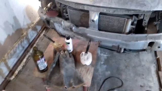 как быстро снять краску с автомобиля.