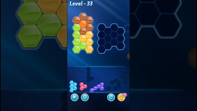 Block Hexa Puzzle Expert Level 33 Walkthrough