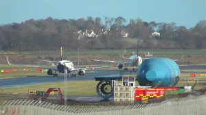 LIVE at Edinburgh Airport Runway 24 | 11th January 2022