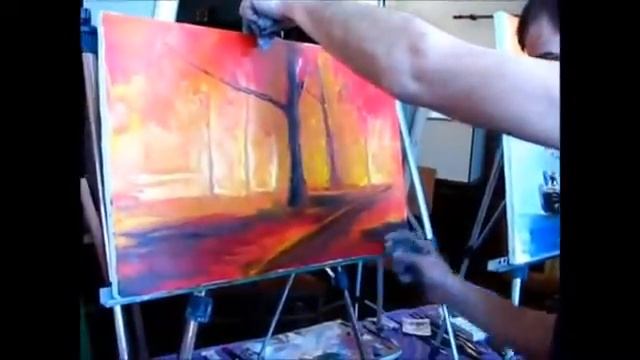 Уроки живописи Макс Скоблинский Научится рисовать смотреть онлайн