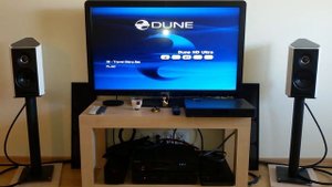 Sonus Faber Venere 1.5, Ampearl 1100 hybrid integrated, Dune HD Ultra playing jazz
