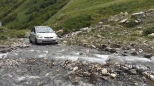 Honda Fit off-roading