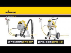 Электрический краскораспылитель Wagner ProjectPro 119