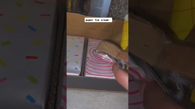 Собираем мороженое из картона??♂️ смотреть онлайн