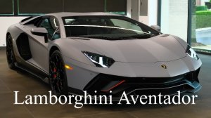 Lamborghini Aventador Ultimae LP 780 4 - Звук, интерьер и экстерьер Деталь