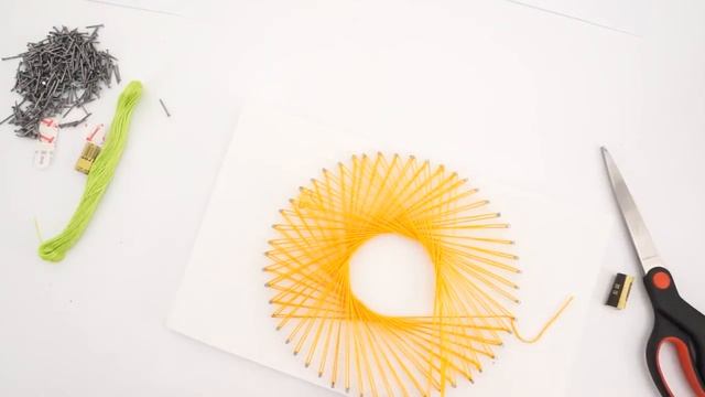 Одуванчик в стиле Стринг Арт смотреть онлайн