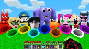 ЗОМБАК НАШЁЛ КРУГЛЫЕ ЯМЫ В МАЙНКРАФТ