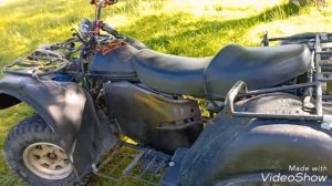 Квадрик+мотор от мотоблока