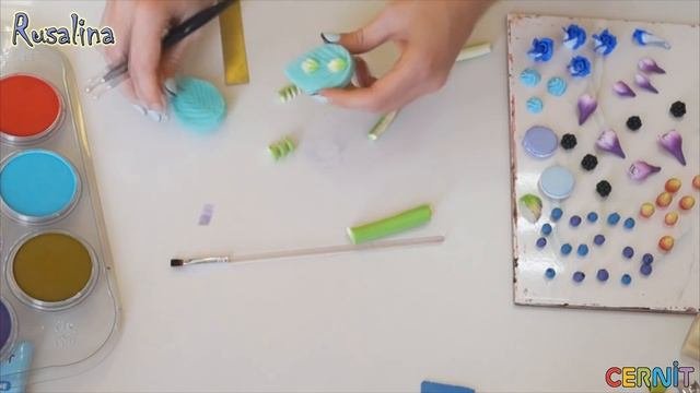 DIY ❤Декор кружки полимерной глиной ❤ Мастер-класс по декору посуды
