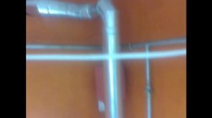 Монтаж ⧸ установка внутреннего дымохода одноконтурного газового котла (оцинковка ⧸ нержавейка)