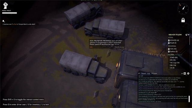 Foxhole - The Arms Race Begins (doing logi/hauling) смотреть онлайн