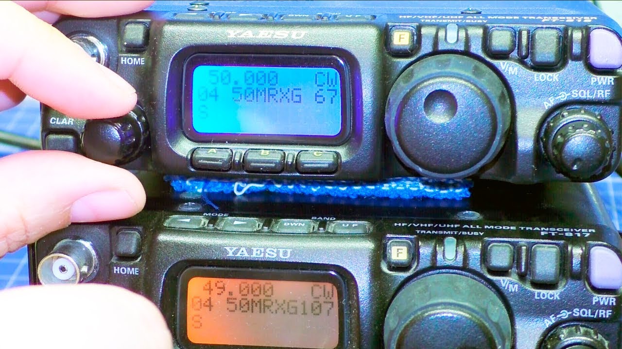 Yaesu FT-818 прием, мощность, потребление, сравнение с FT-817 смотреть онлайн