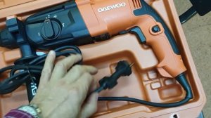 Распаковка — Перфоратор Daewoo Power DAH 920