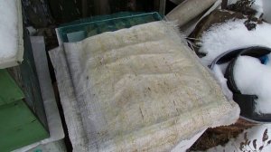 разная методика зимовки пчел - 4 - зимовка пчел, улей Пеноулик ППС, без ульевого дна, с магазином