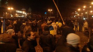 Донецк 2014 год 13 марта, площадь ленина