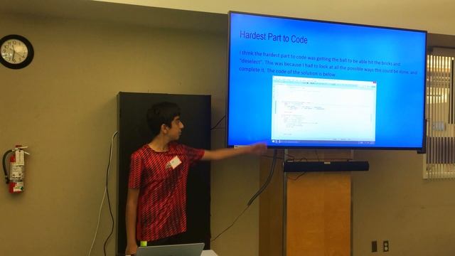 12 year old programmed Brick Breaker in Java presentation смотреть онлайн