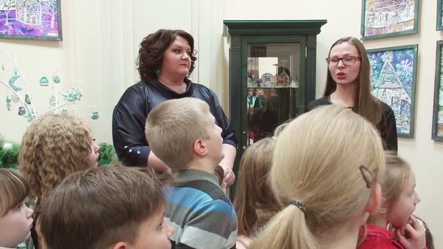 Открытие выставки "Ледяные кружева" смотреть онлайн