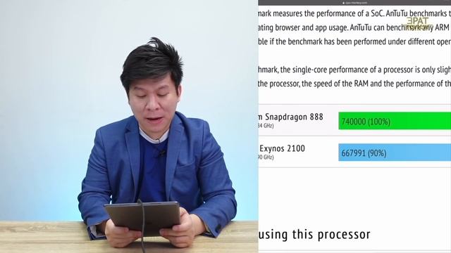 Galaxy S21 snapdragon 888 vs exynos 2100 ใครแรงกว่ากัน смотреть онлайн