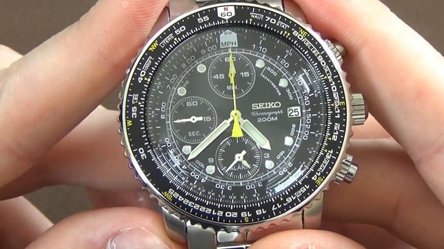 Seiko SNA411 Flightmaster смотреть онлайн