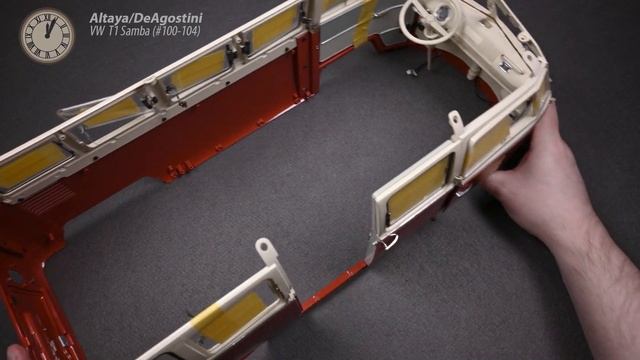 Build the VW T1 Samba Combi | by Altaya/DeAgostini | #100-104 смотреть онлайн