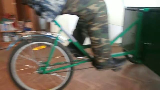 Велорикша грузовая описание модель выпускается с 2011 года смотреть онлайн