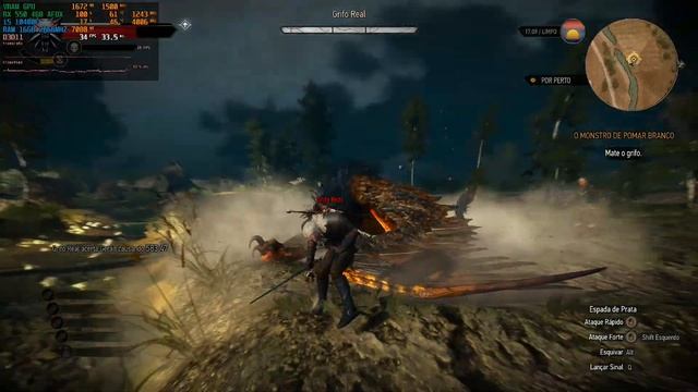 THE WITCHER 3 RX 550 4GB i5 10400F 1080P/900P ULTRA/ MÉDIO