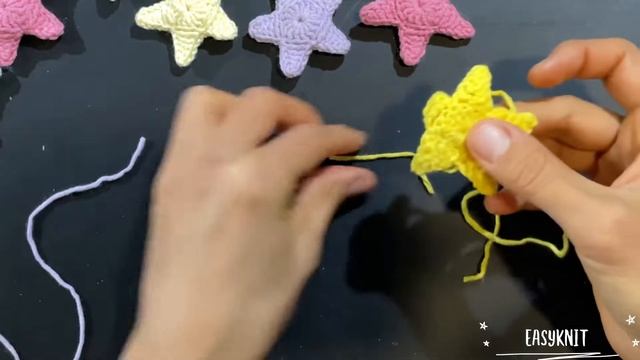 Звездочка крючком / Crochet Star #amigurumi #amigurumicroche #amigurumistar #звездочкакрючком
