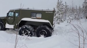 вездеходы Зырянин. Тест драйв