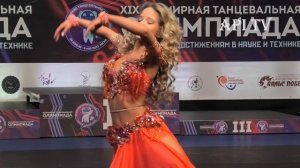 София Зеленовская - Belly Dance -Беллиданс - Кубок России - Всемирная Танцевальная Олимпиада 2023