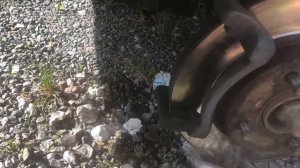 Замена тормозных дисков и колодок с покраской суппорта на Ниссане Альмера N16