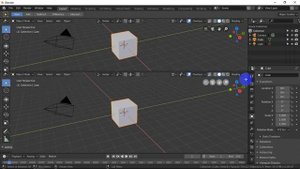 Единицы измерения , настройка сетки blender 2 80