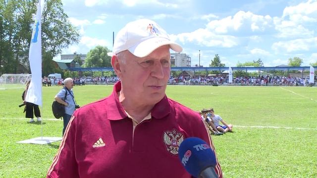 В Касимове прошел матч с легендарными игроками Спартака