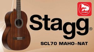 Классическая гитара STAGG SCL70 MAHO-NAT