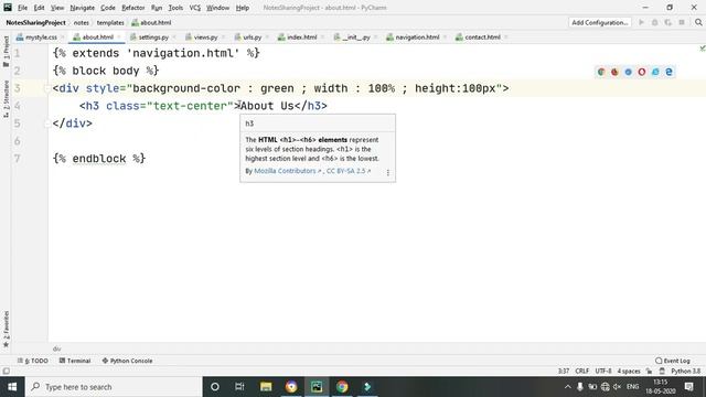 #4 Python Django Project  | Notes Sharing Site | Hindi
