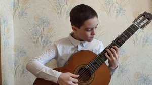 М. Джулиани. Этюд номер 5. Ручеек.
