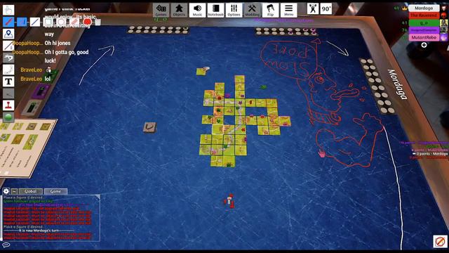 Carcassonne (Tabletop Simulator) - Game 1 смотреть онлайн