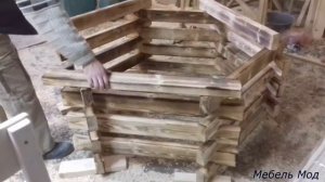 Декоративный колодец из дерева своими руками. Часть 1.