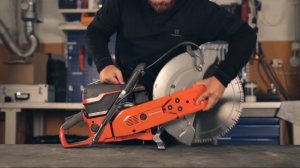 How to tension the belt on your Husqvarna K 970 power cutter