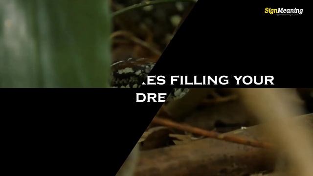 Biblical Meaning of Snakes In Dreams - Sign Meaning смотреть онлайн