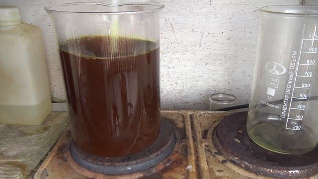 Аффинаж золота с ручья.
