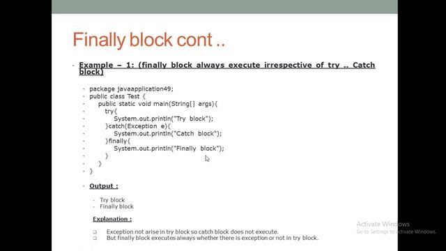 Exceptions in java - 07 (Finally block)|Bangla смотреть онлайн