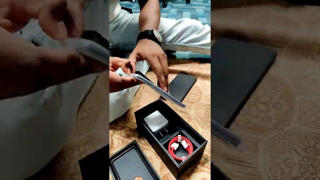 Unboxing OnePlus nord mobile phone