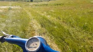 Моторолер Муравей с двигателем от мотоблока