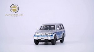 BM Creation Mitsubishi Pajero Blue Stripe (1:64)