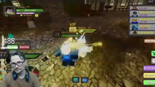 СТРИМ РОБЛОКС /играю Dungeon Quest /РОЗЫГРЫШ легендарного МЕЧА/ Волдай смотреть онлайн