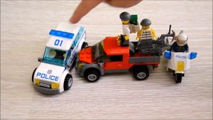 Ограбление в ЛЕГО СИТИ | Набор Лего полиция 60047 | LEGO 60047 Police station Unboxing