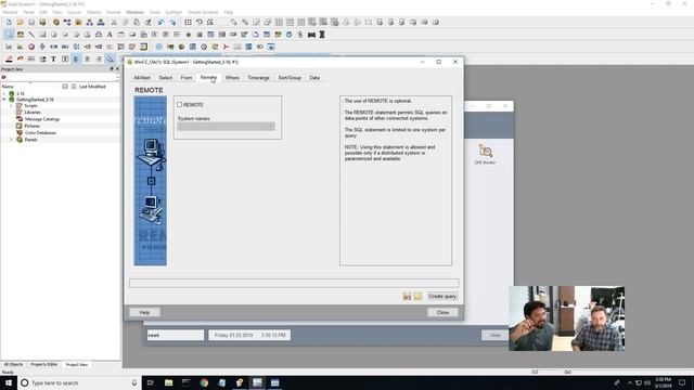 How to Use the SQL Query Panel in WinCC OA