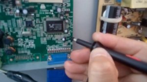 Монитор ViewSonic VG2021WM отключается. Что делать? Ремонт.